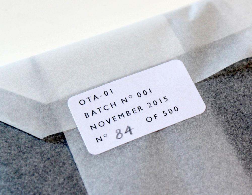 Mark+Fold's Notebook Mark One, 2015