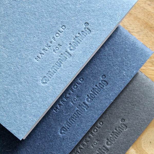 Back in stock | Mark+Fold for Community Clothing