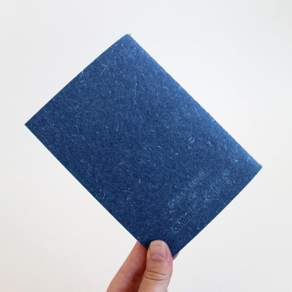 Mark+Fold for Community Clothing A6 Notebook Indigo