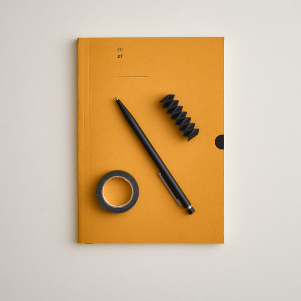 2027 Diary Set | Mustard