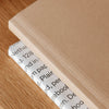 Mark+Fold Everyday Notebook, layflat binding 120gsm fountain-pen-friendly paper