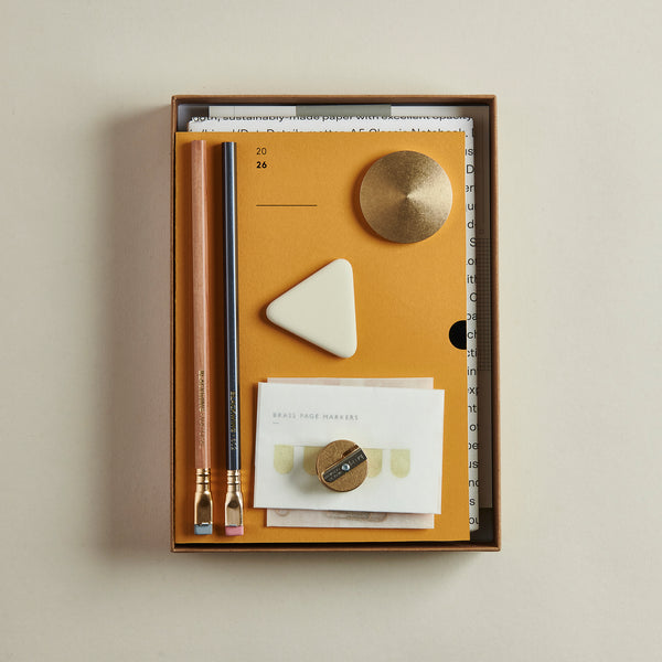 Ultimate Stationery Gift Set | Classic Mustard