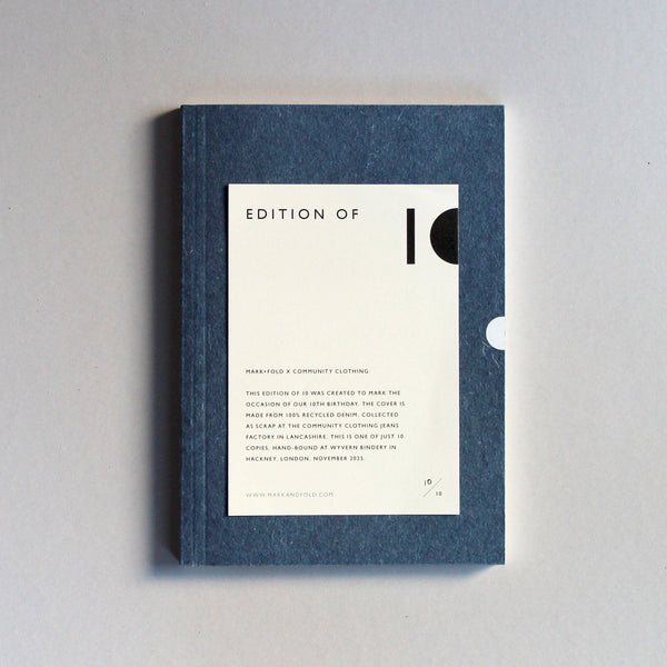 Mark+Fold for Community Clothing A5 Notebook - Edition of 10