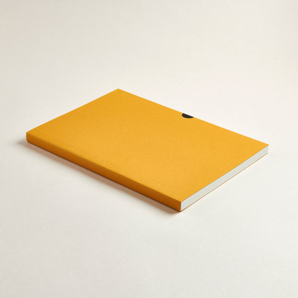 Classic Notebook | Lined Pages | Mustard | A5 | MARK+FOLD