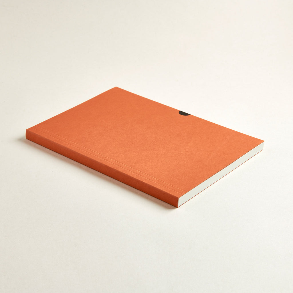 X File Notebook Classic Notebook | Lined Pages | Rust | A5 | MARK+FOLD
