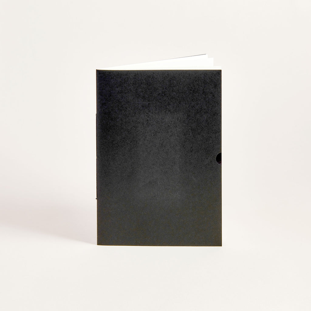 A5 Black 2026 Monthly Planner