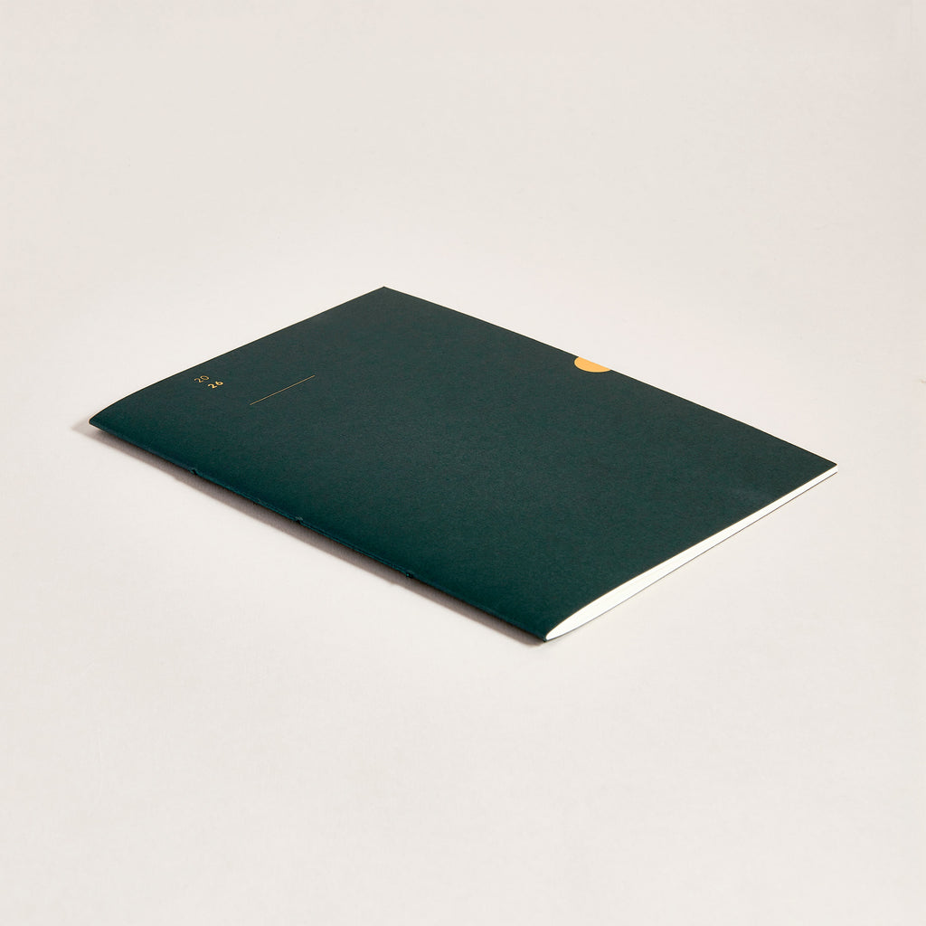 A5 Racing Green 2026 Monthly Planner