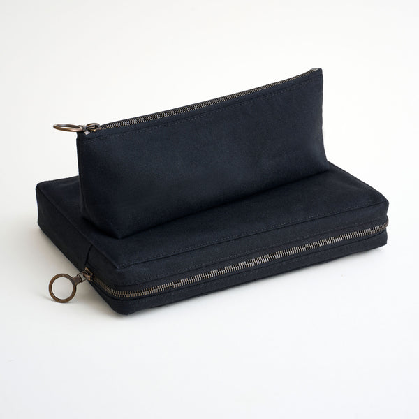 Pencil Case + Pouch Set | Black
