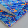 Pair of notebooks in A5 and A6, featuring hand-marbled Rockpool design by Marmor Paperie for Mark+Fold, using the Spanish Wave technique of traditional paper marbling. 48 pages 120gsm fountain pen friendly paper.