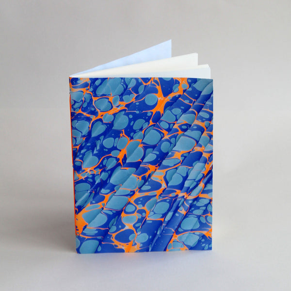 A5 Rockpool Marbled Notebook | Marmor for Mark+Fold