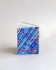 A6 notebook, featuring hand-marbled Rockpool design by Marmor Paperie for Mark+Fold, using the Spanish Wave technique of traditional paper marbling. 48 pages 120gsm fountain pen friendly paper.