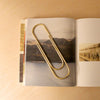 Carl Auböck Paperclip in Solid Brass, for Mark+Fold, luxury desk object, made in Vienna