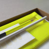 Nahe pencil case, general purpose pouch, neon. Available at markandfold.com