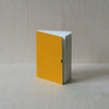 Mark+Fold dot grid notebook in Mustard. Layflat notebook. Paper made in Scotland, suitable for fountain pen. Minimal modern stationery, understated, markandfold.com