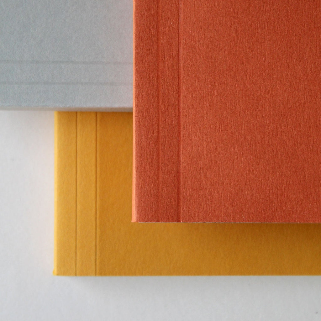 Lichen, Rust, Mustard — Mark+Fold notebooks