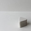 White triangle eraser, made in Japan